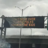 Here’s what can happen if you hit express lane poles on I-95 in South Florida