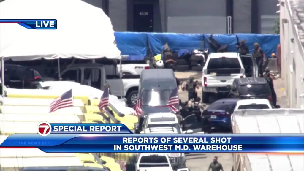 Authorities respond to shooting incident at warehouse in SW Miami-Dade; Several injured