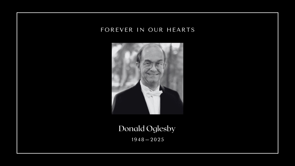 In Memoriam: Donald Oglesby