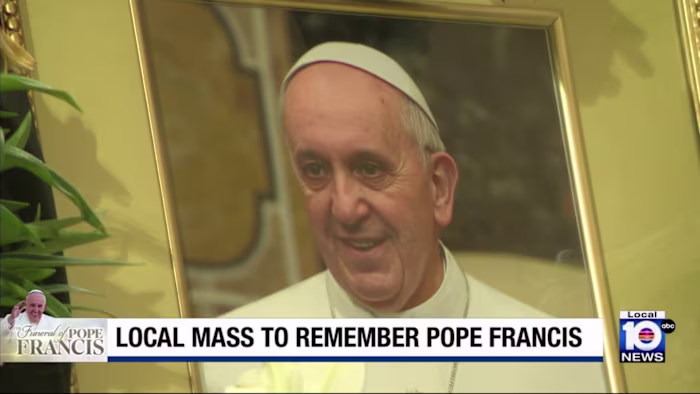 South Florida Catholics pay final respects to Pope Francis