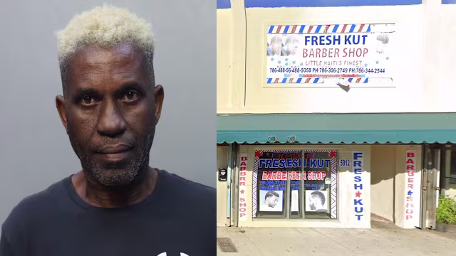 Miami barbershop owner accused of selling rock cocaine out of business