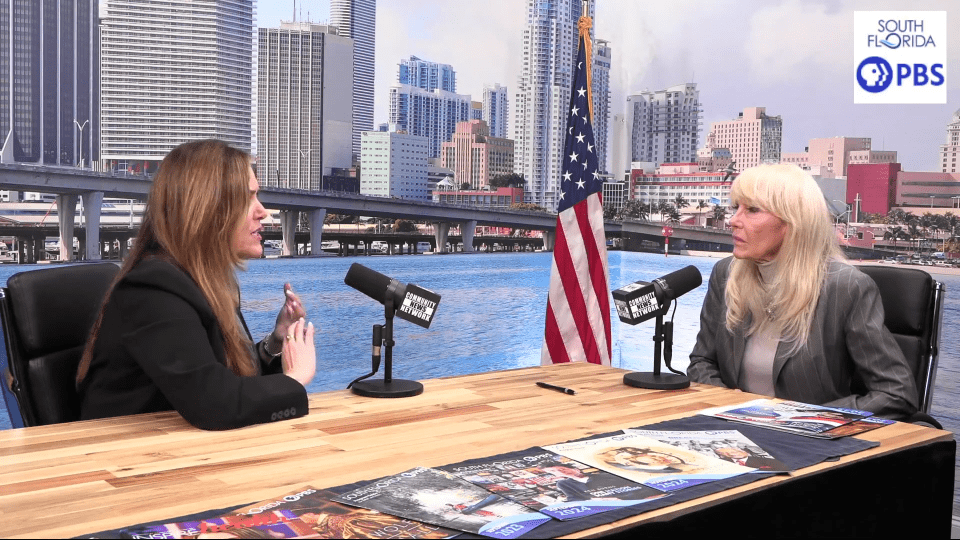 Gloria’s Gab LIVE! Host Gloria Burns welcomes Natalia Crujeiras, CEO of History Miami Museum