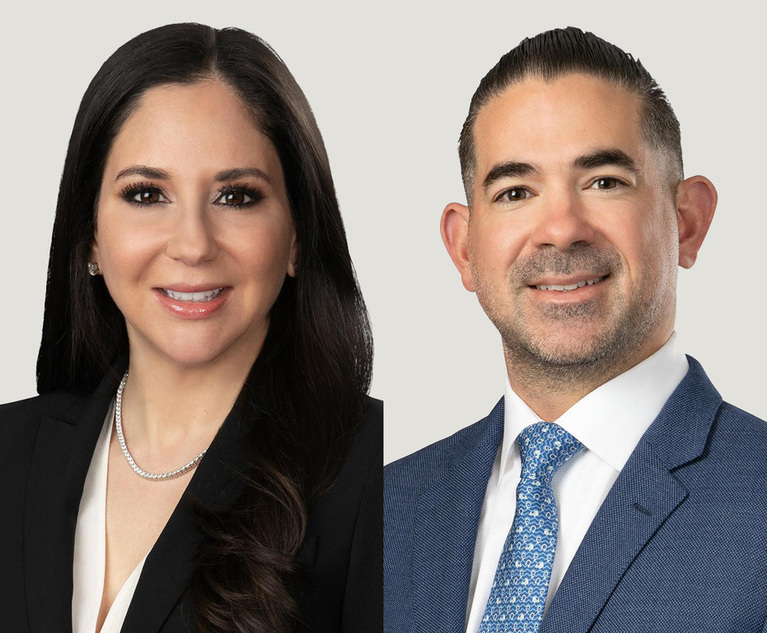 Jones Walker Strengthens Construction, Restructuring Practices By Adding Two In Miami