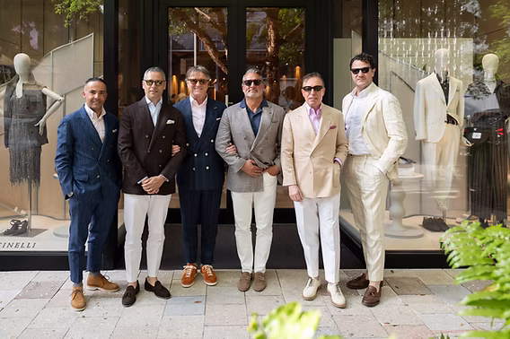 Mr. Brunello Cucinelli Hosts Cocktails and a Private Dinner in Miami
