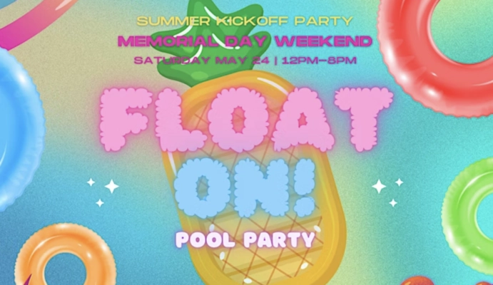 Float On! Pool Party at Sipsip