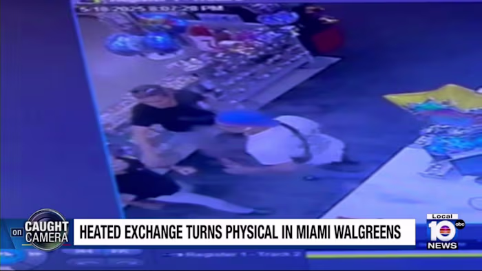 Police search for man seen on video shoving 68-year-old in Miami Walgreens