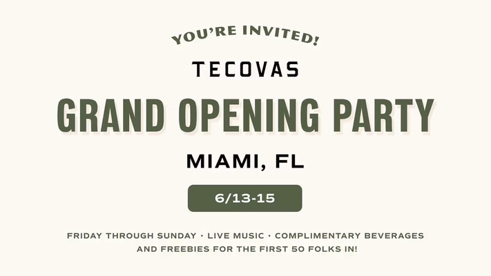 Tecovas Miami: Grand Opening Party!